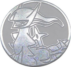 Arceus Oversized Coin (Silver Rainbow Holofoil) - 2022 Spring Collector Chest